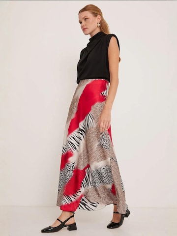 Bigdart Skirt in Mixed colours