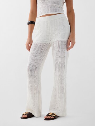 évasé Pantalon ' ' Scalpers en blanc
