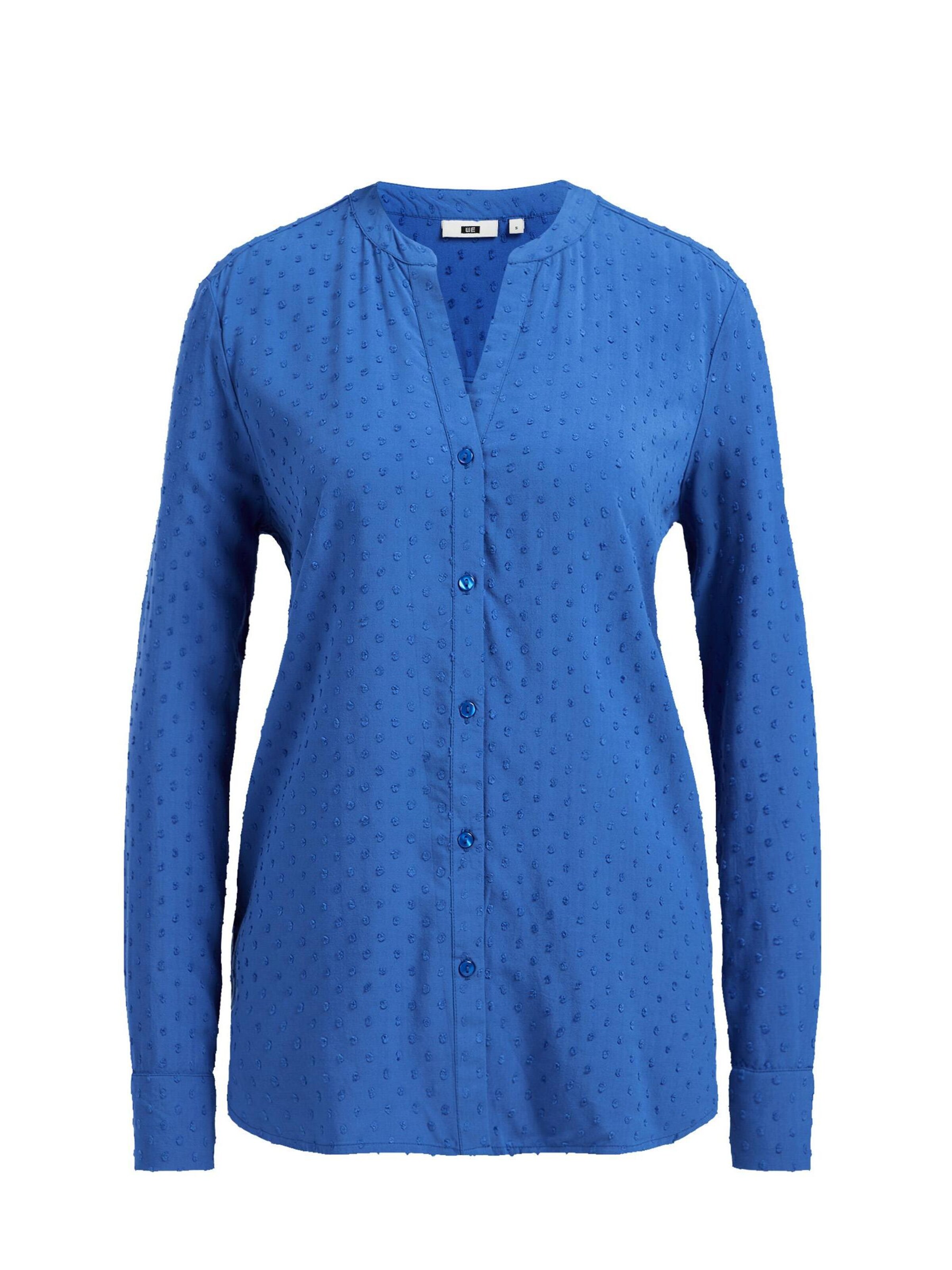 Frauen Große Größen WE Fashion Bluse in Blau - NR45380 Frauen Große Größen WE Fashion Bluse in Blau - NR45380