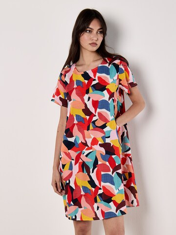 Robe 'Cocoon' Apricot en mélange de couleurs