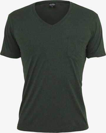 Urban Classics Shirt in Groen: voorkant