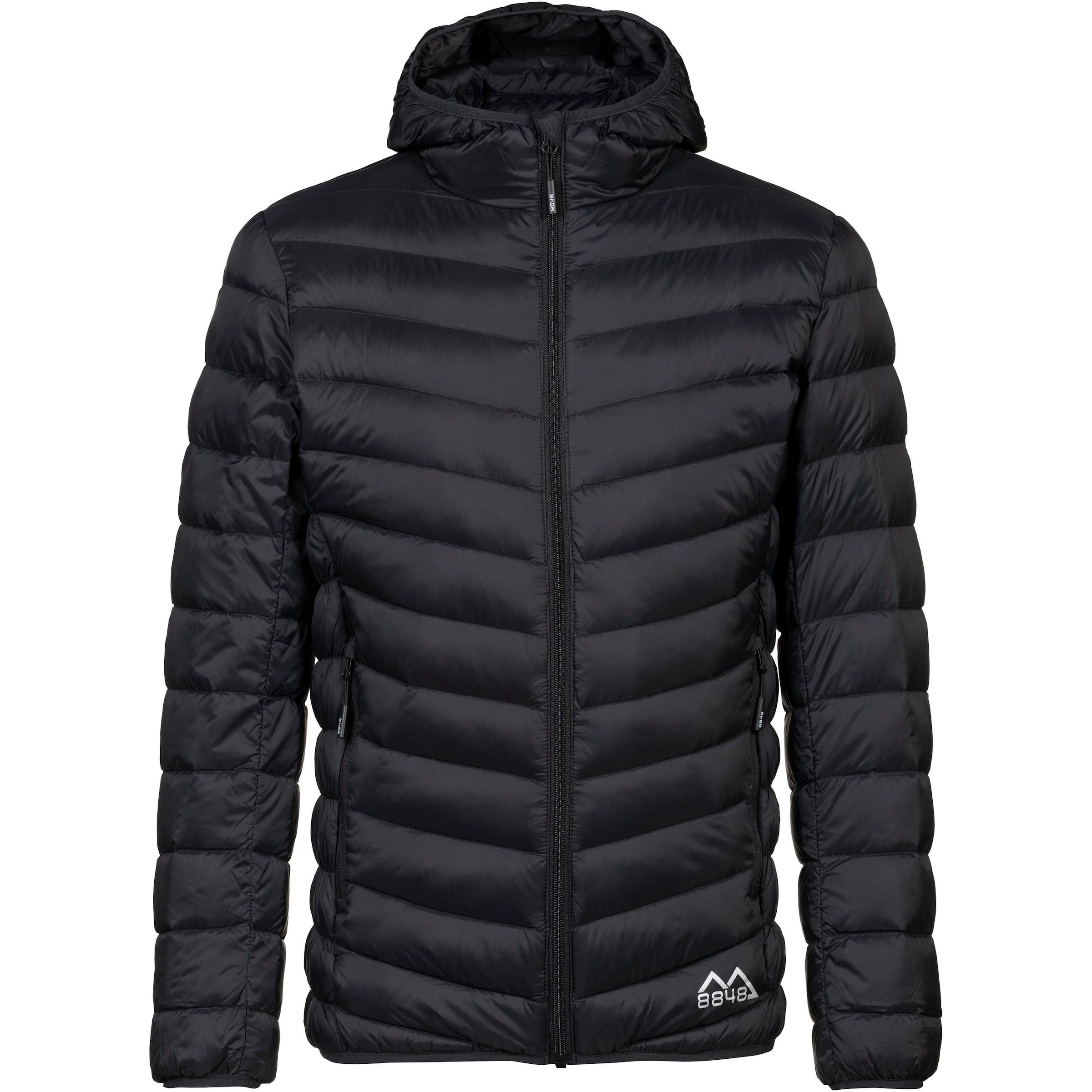 8848 Outdoor Jacke in Schwarz: Vorderseite
