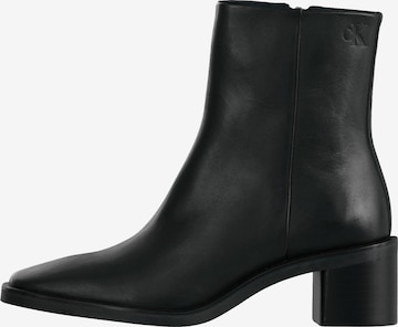 Bottines Calvin Klein en noir : devant