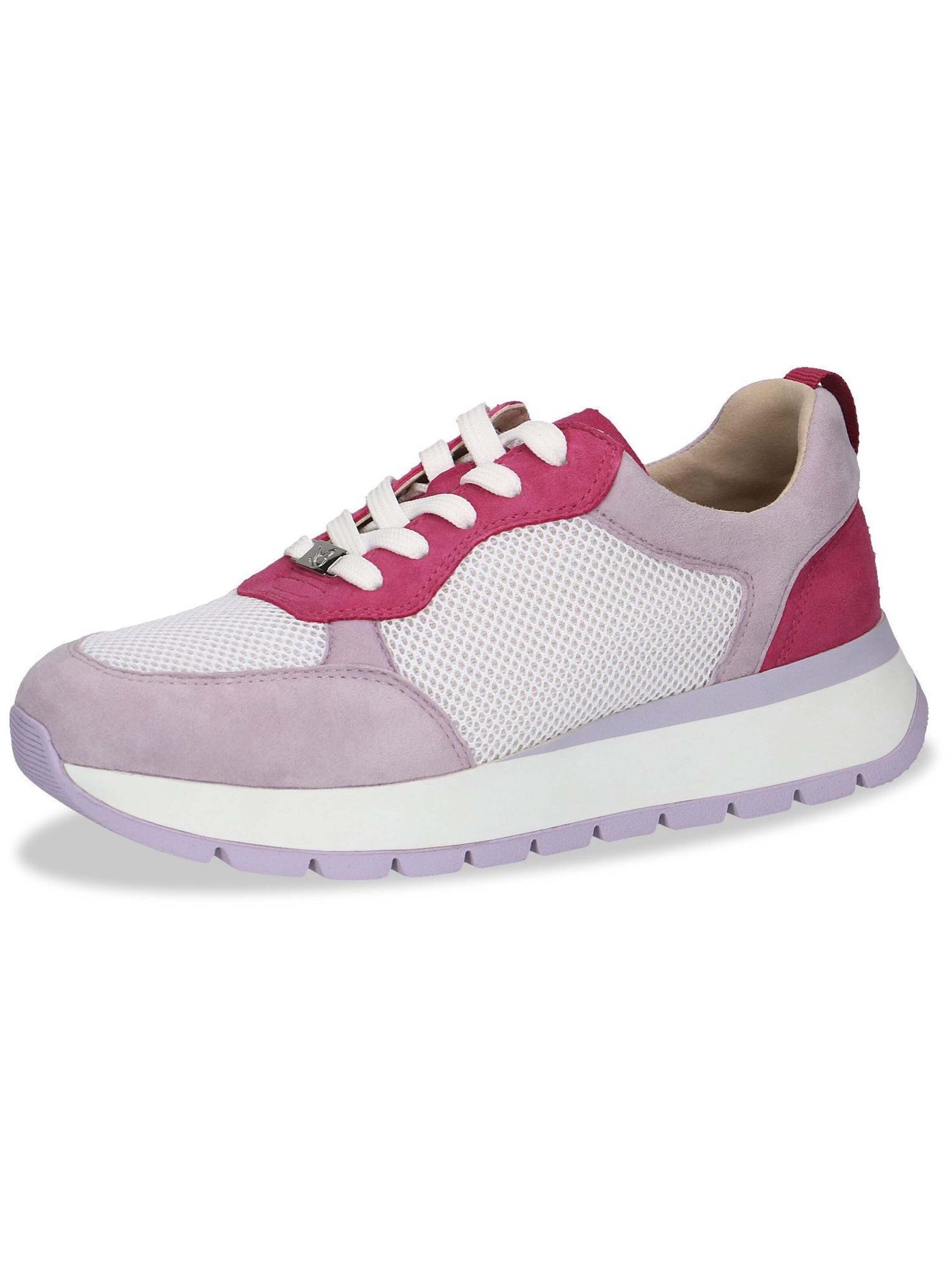 CAPRICE Sneakers laag in Lila: voorkant