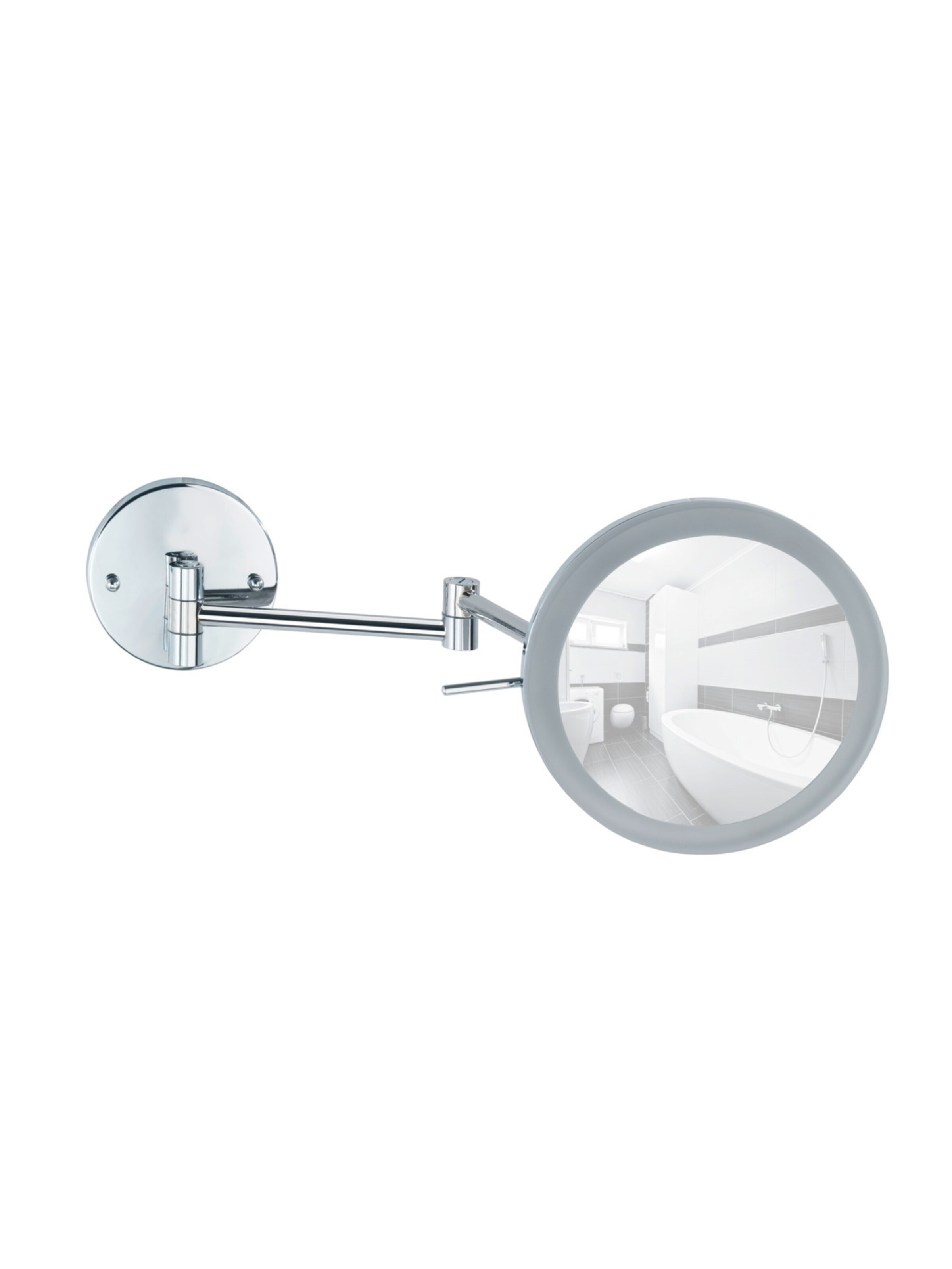 Wenko Cosmetic Mirror in Silver