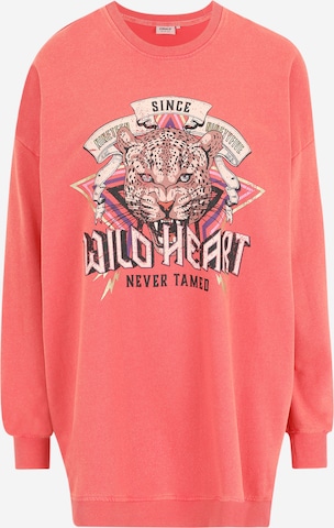 Only Tall Sweatshirt 'LUCINDA' in Pink: predná strana