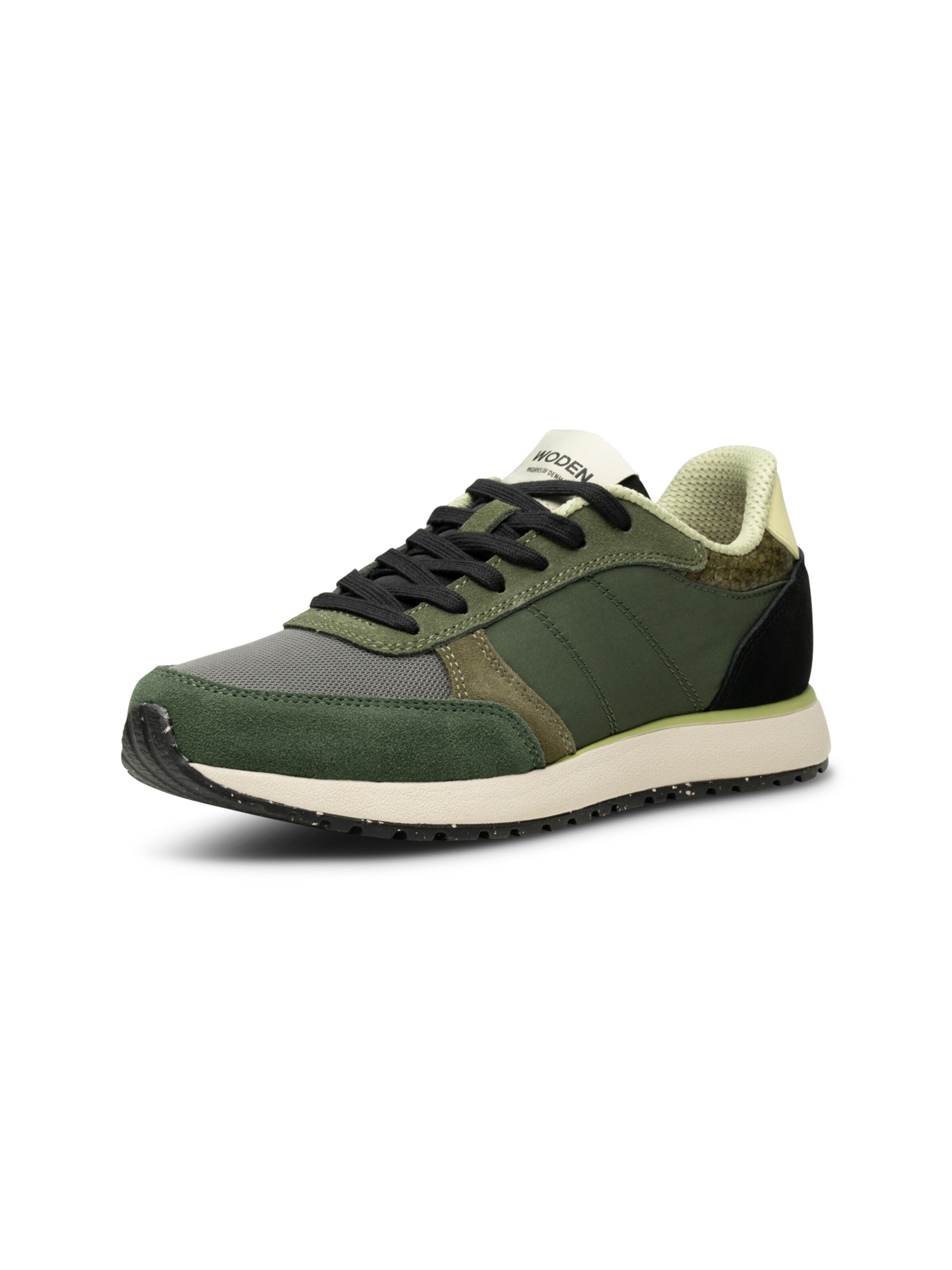 WODEN Platform trainers 'Ronja' in Green: front