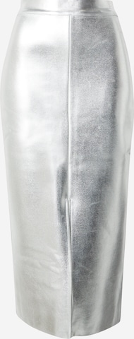 Karen Millen Skirt in Silver: front