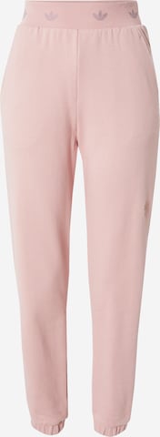 Tapered Pantaloni di ADIDAS ORIGINALS in rosa: frontale