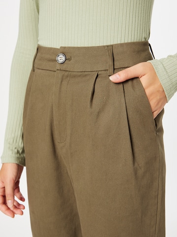 ONLY Regular Trousers 'MAREE' in Brown