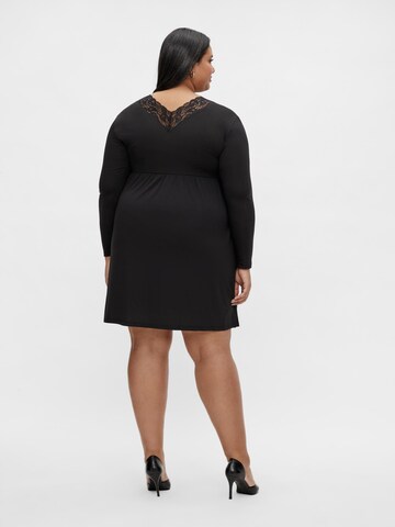 Vila Curve Dress 'Eva' in Black