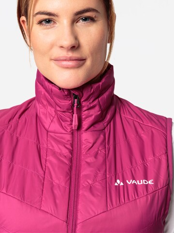 VAUDE Sports vest 'Sesvenna IV' in Pink