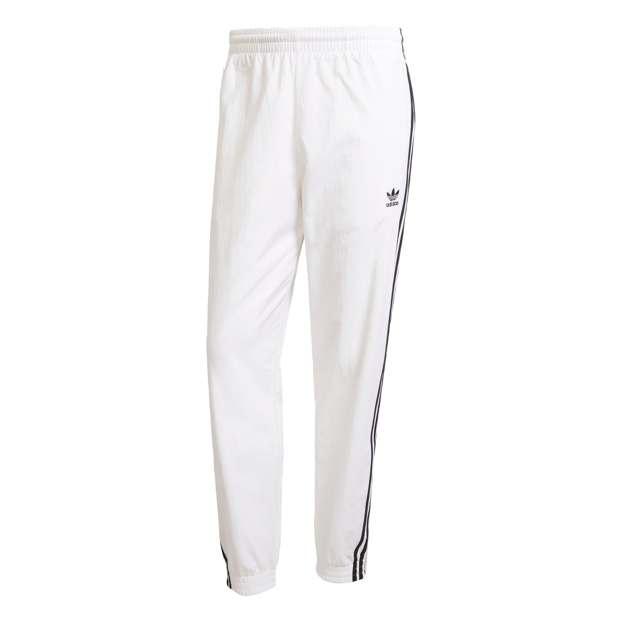 Tapered Pantaloni 'Adicolor Woven Firebird Track' di ADIDAS ORIGINALS in bianco: frontale