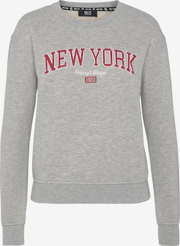 H.I.S Sweatshirt in Grey: front