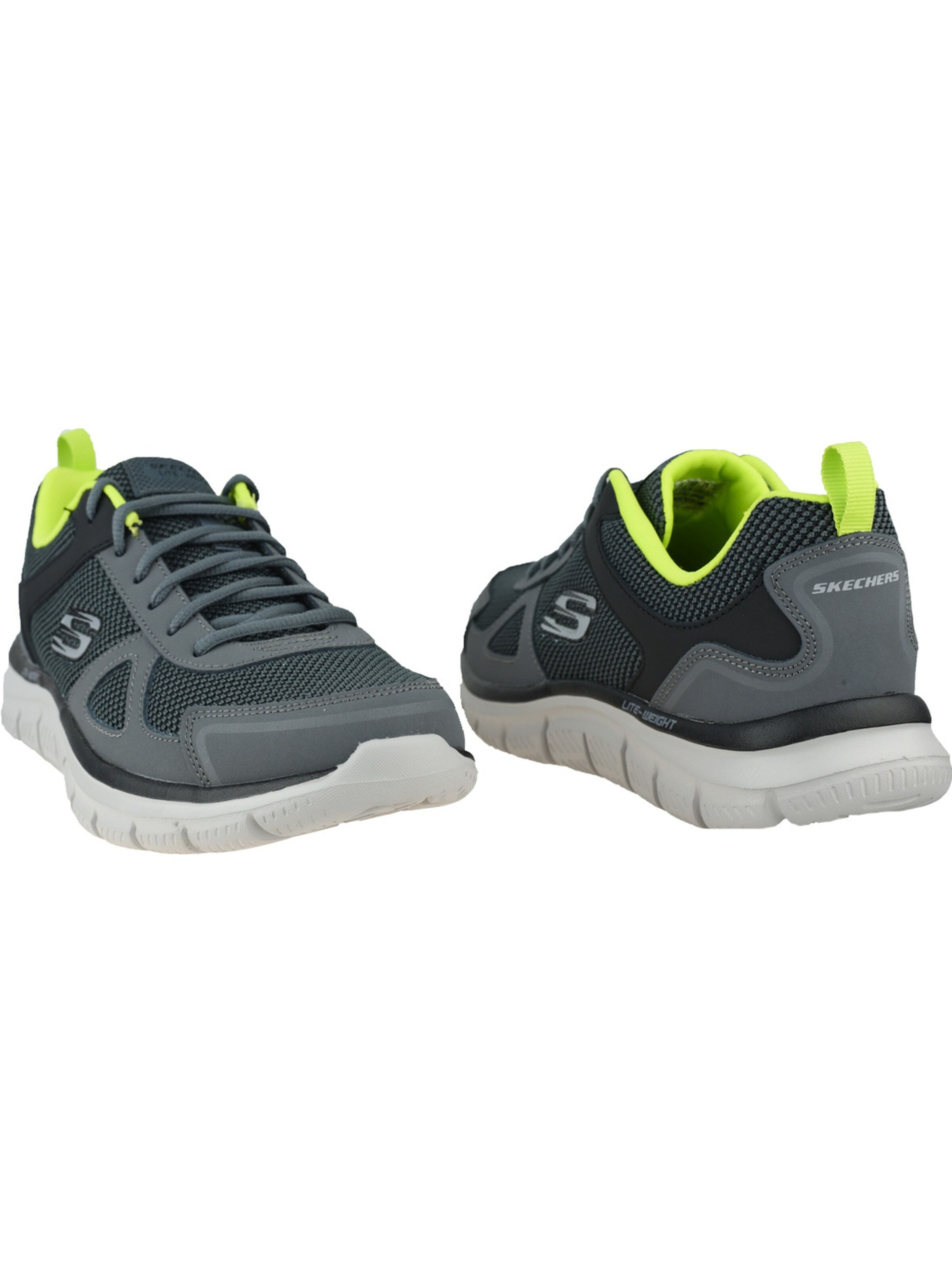 SKECHERS Slip-Ons 'Track - Bucolo' in Grey
