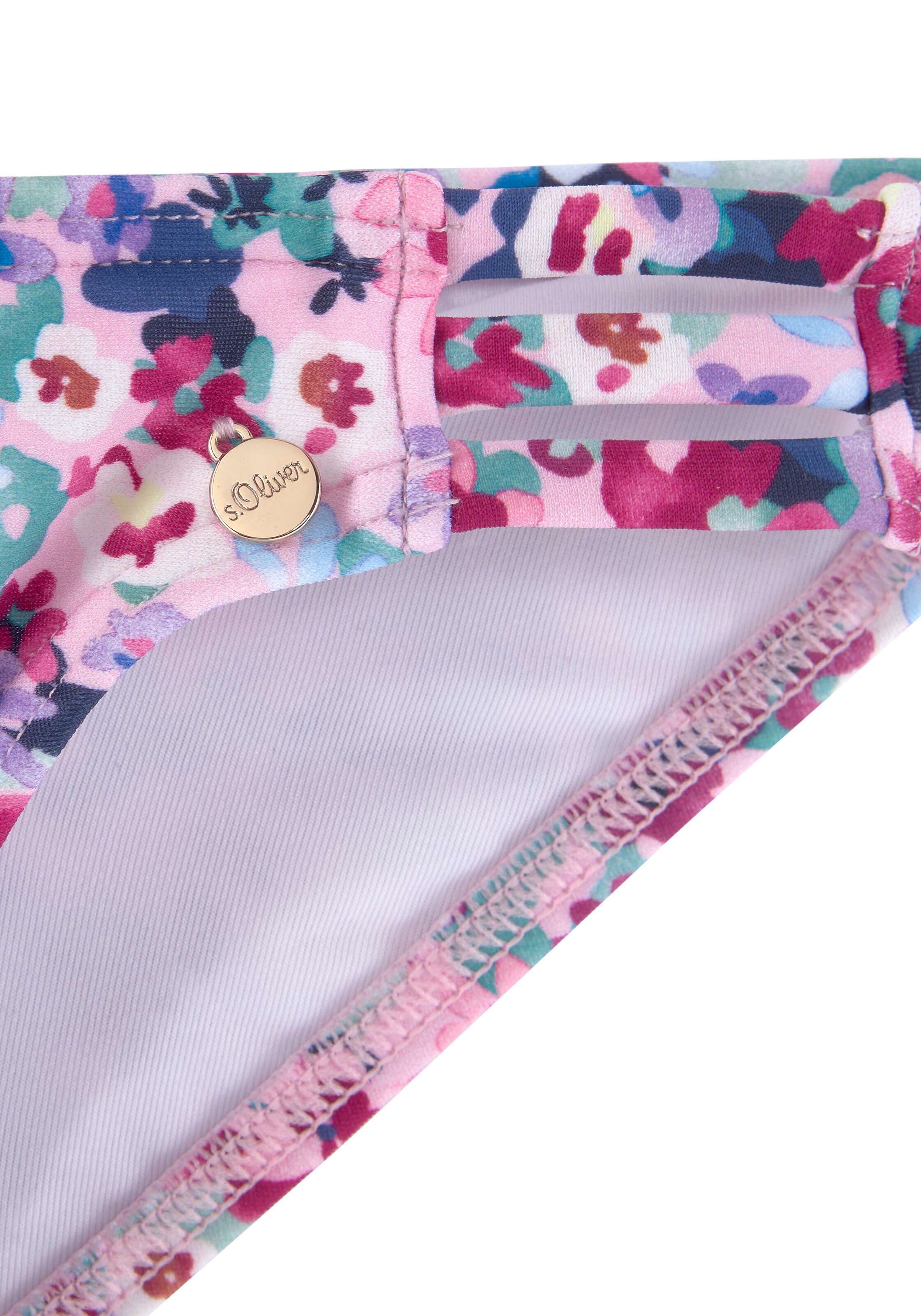 s.Oliver Bez ramienok Bikiny - Fialová