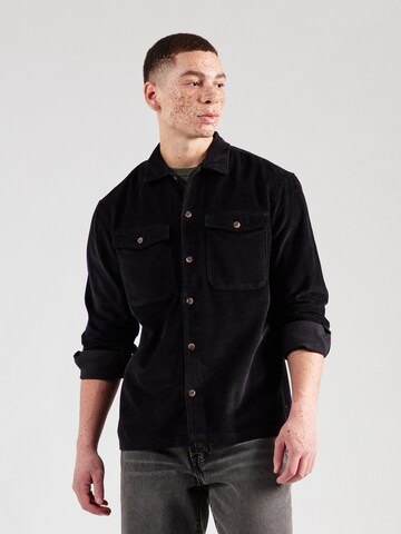 JACK & JONES Regular Fit Paita 'JWHEDDIE' värissä musta: etupuoli