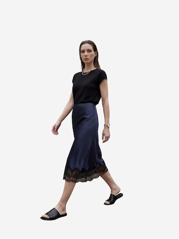 My fashion - Saia em azul