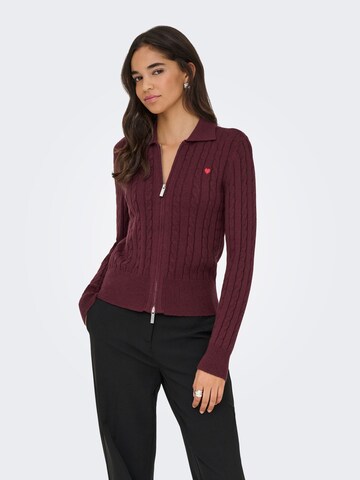 ONLY - Cárdigan 'ONLKATIA' en rojo