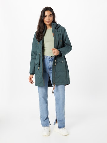 Ragwear Between-Seasons Parka 'CRESCEND' in Green