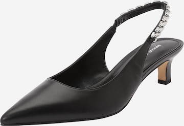 Escarpins à bride arrière 'MARCIA' MICHAEL Michael Kors en noir : devant