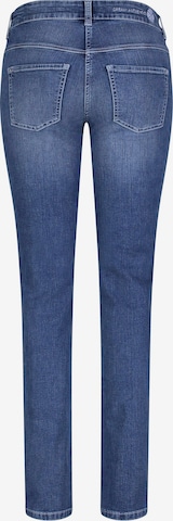 MAC Slimfit Jeans in Blauw