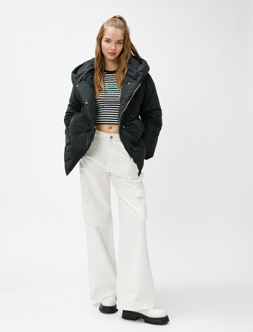 Koton Winter Jacket in Black