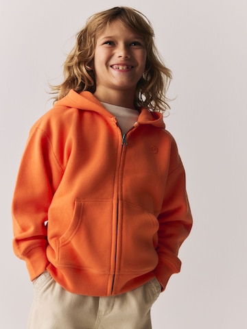 Giacca di felpa di Superdry & Co in arancione: frontale