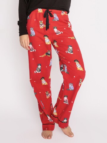 PJ Salvage Pyjamabroek in Rood: voorkant