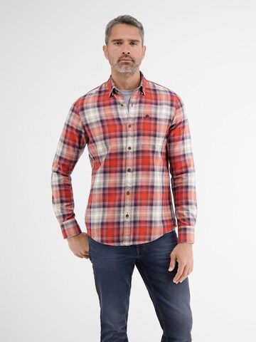 LERROS Regular Fit Hemd in Rot: predná strana