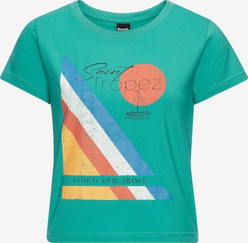 BENCH Shirts i grøn: forside