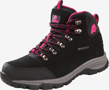 Guggen Mountain Lace-up boot 'M014' in Black: front