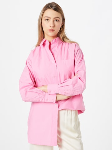 mbym Blouse 'Brisa' in Roze: voorkant