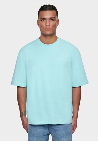 T-Shirt Dropsize en bleu : devant