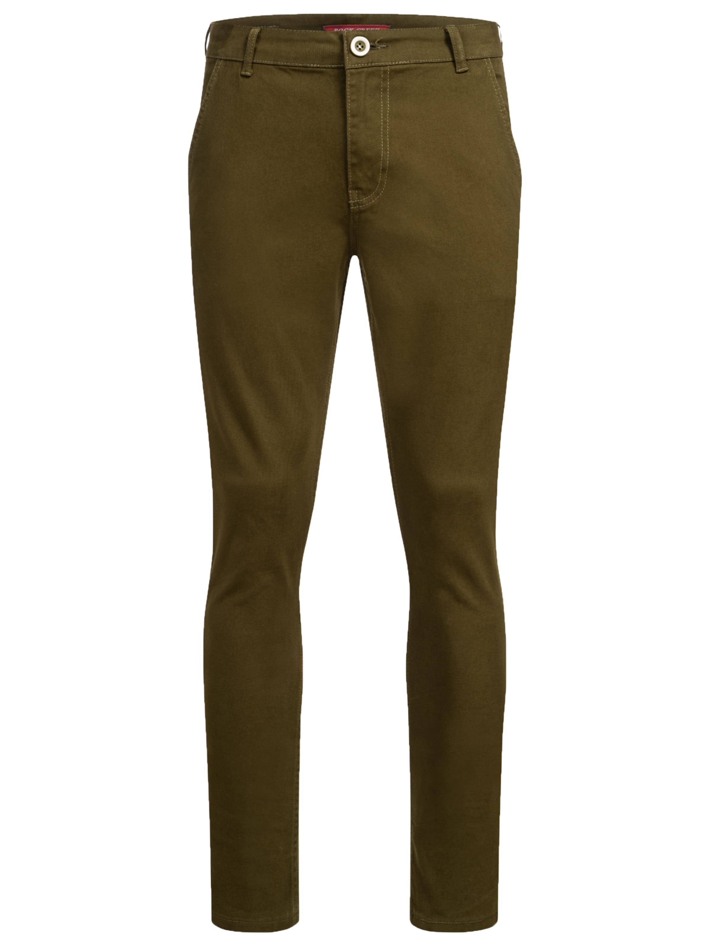 Rock Creek Slimfit Hose in Grün: Vorderseite