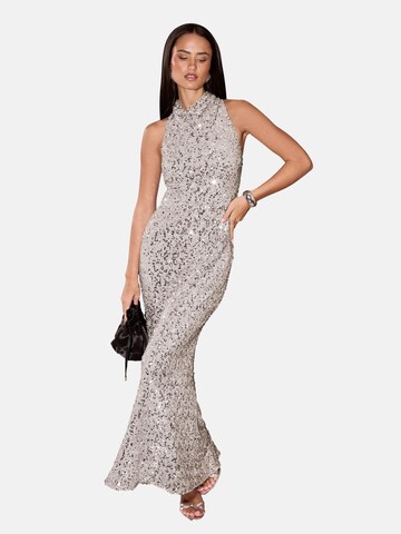 Lipsy Evening dress in Silver: front