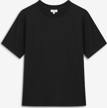 Twist Shirt in Schwarz: Vorderseite