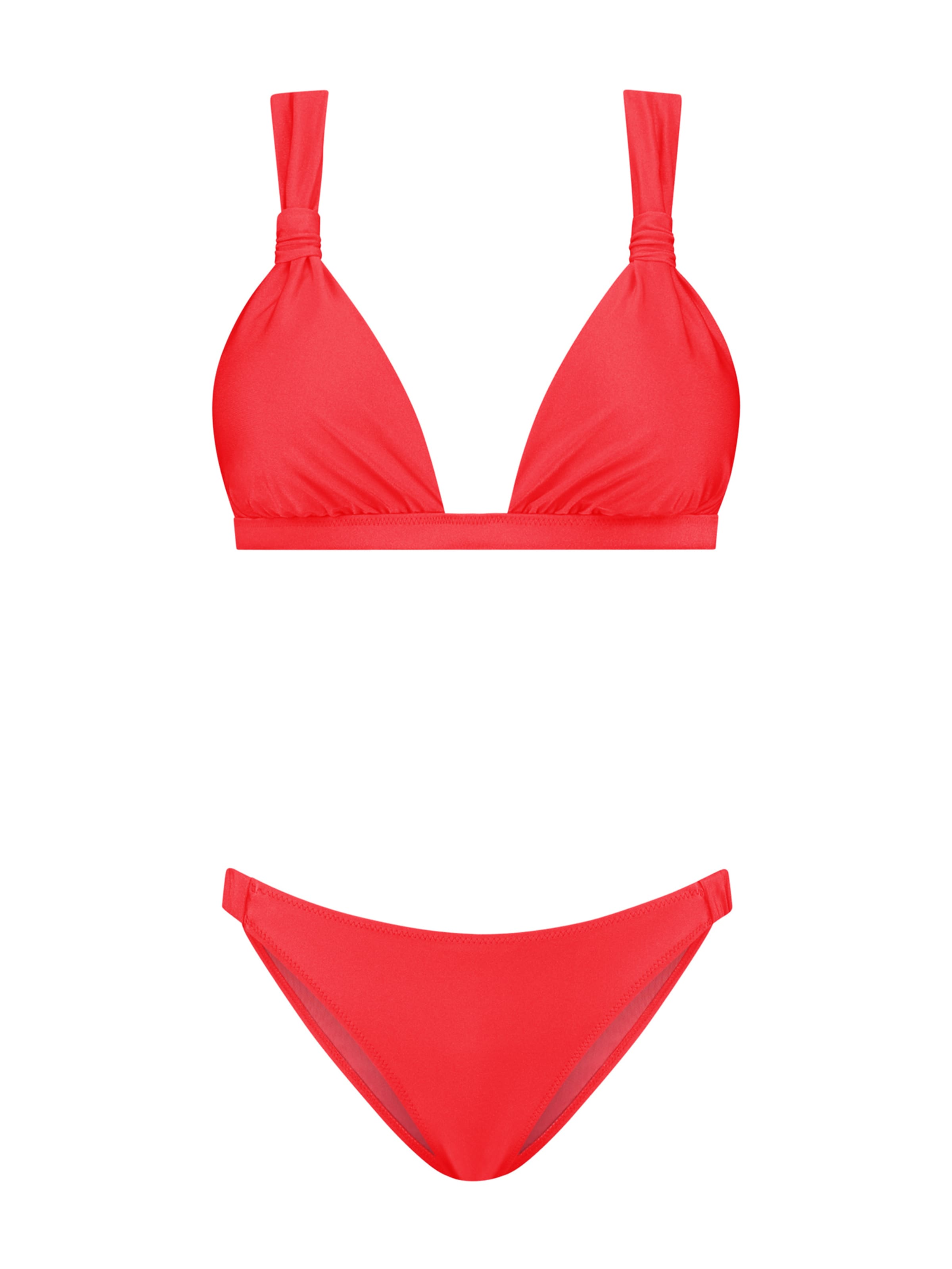 Shiwi Triangen Bikini &#x27;Kiki&#x27; i röd: framsida