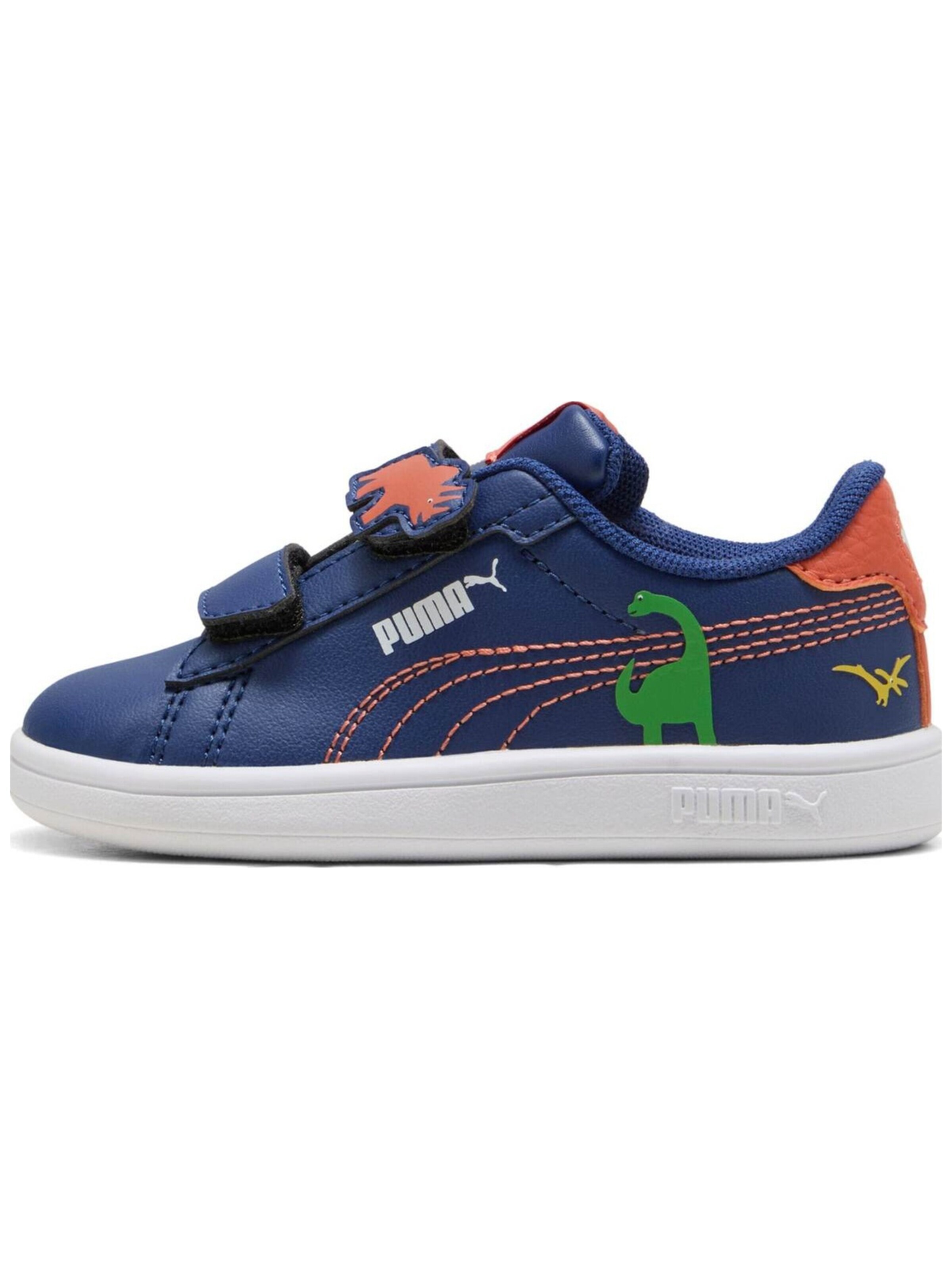 PUMA Sportschuh 'Puma Smash 3.0 Dino V Inf'‌‌‌‌ in Blau: Vorderseite