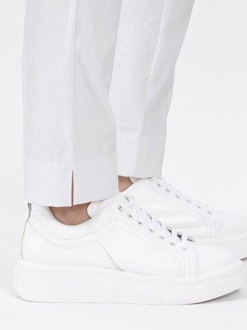 STEHMANN Slim fit Pants 'Ina' in White