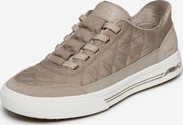 SKECHERS Sneaker 'ARCH FIT ARCADE-CUDDLE STEPS' in Beige: Vorderseite