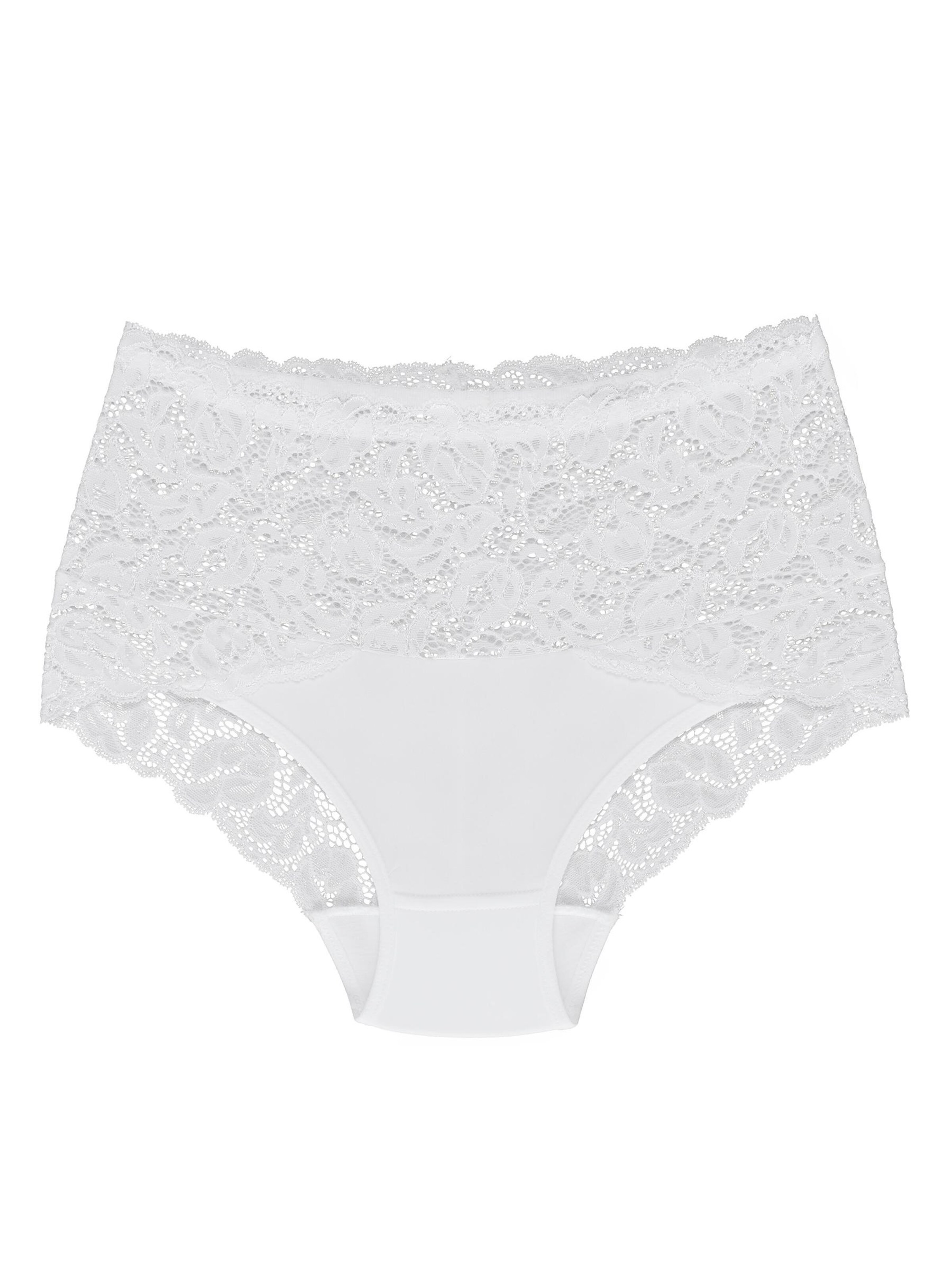 Wolbar Slip 'Teri'‌‌‌‌ in Weiß: Vorderseite