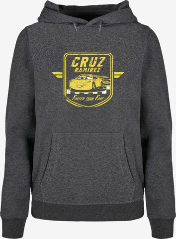 ABSOLUTE CULT Sweatshirt 'Cars - Cruz Ramirez' in Grau: predná strana