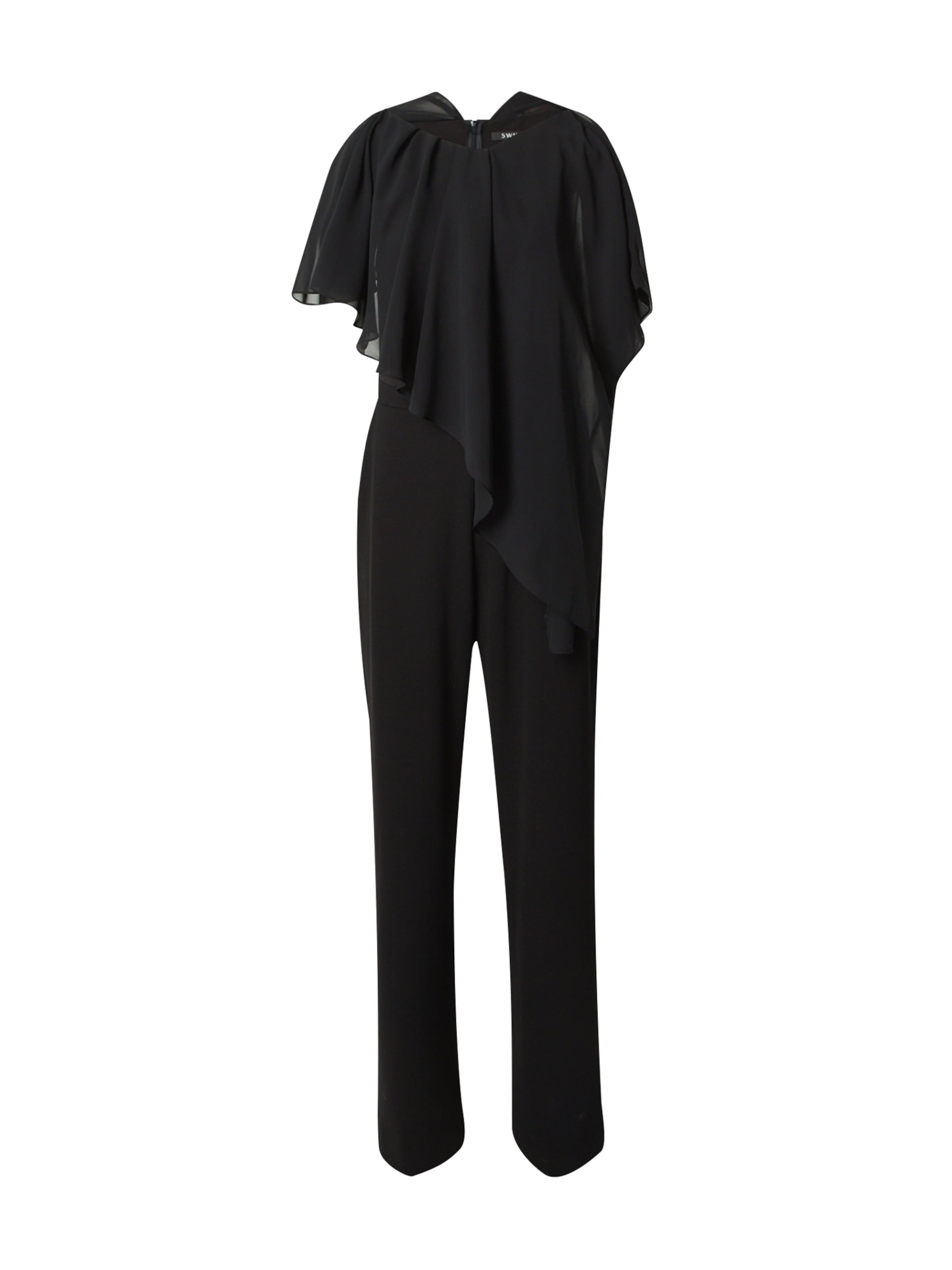 SWING Jumpsuit in Black: front