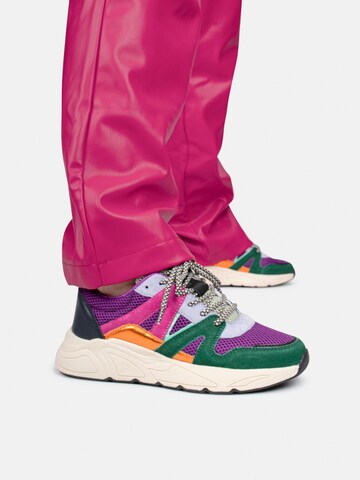 POSH by Poelman Platform trainers 'Carocel' in Green