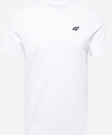 4F Functioneel shirt in Wit: voorkant