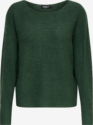 Pull-over 'ONLDaniella' ONLY en vert : devant