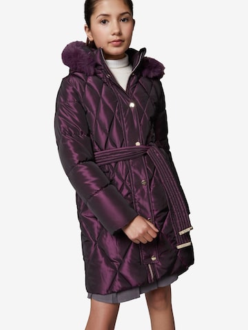 Lipsy Coat in Purple: front