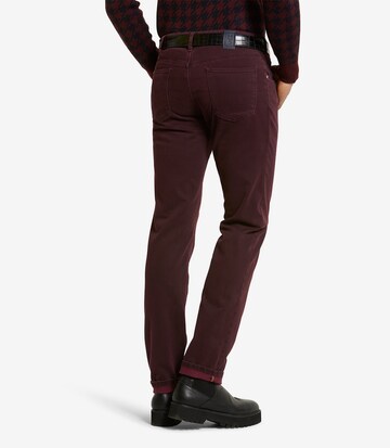 Meyer Hosen Slimfit Jeans in Rot