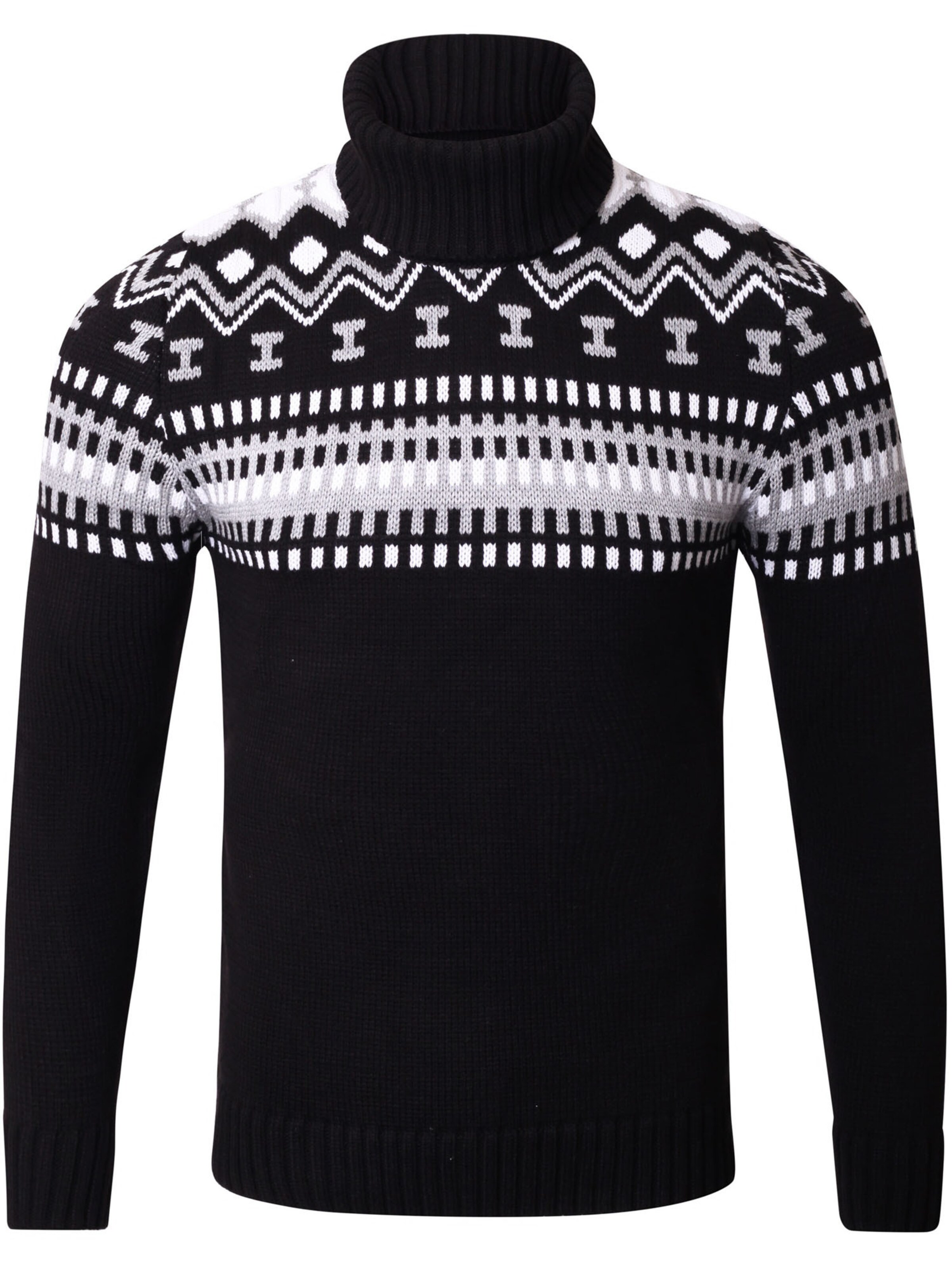 Reslad Pullover 'RS3014'‌‌‌ in Schwarz: Vorderseite